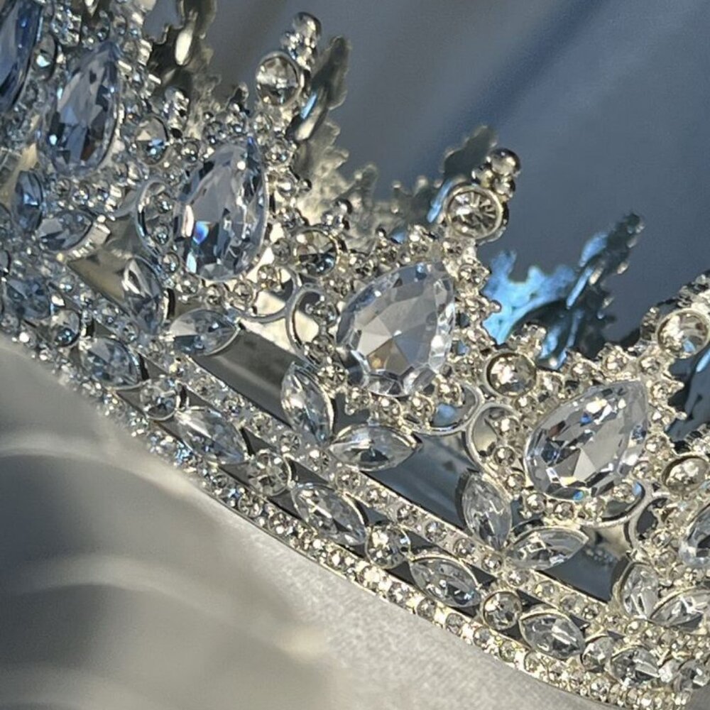 Crystal Tiara for Bridal Prom Queen Birthday